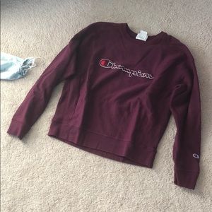 Maroon Champion Sweatshirt